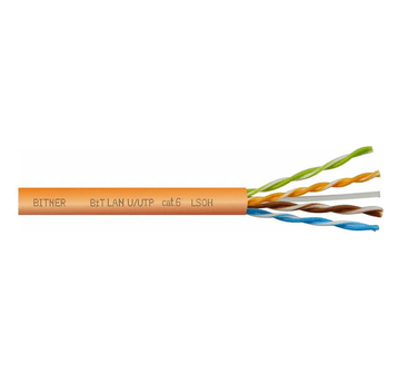 Kabel teleinformatyczny BiTLAN U/UTP kat.6 4x2x23A