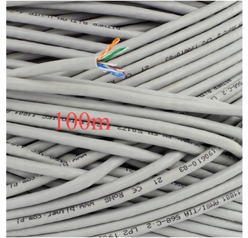 Kabel teleinformatyczny U/UTP kat.6 4x2x0,5 /100m/