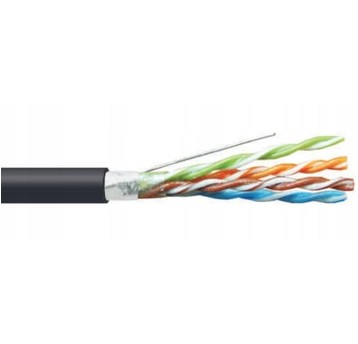 Kabel teleinformatyczny żelowany F/UTPw kat.5e 4x2
