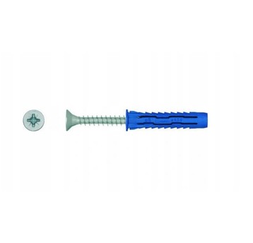 Kołek uniwersalny 4ALL 6x30mm z wkrętem / 14szt
