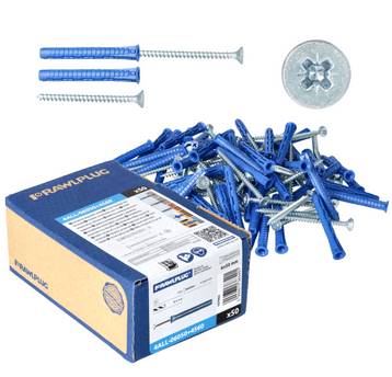 Kołek uniwersalny 4ALL 6x50 z wkrętem 4,5x60mm /50