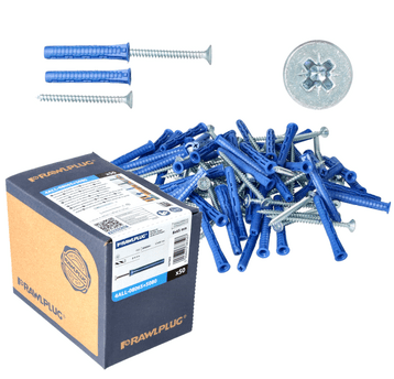 Kołek uniwersalny 4ALL 8x65 z wkrętem 5x80mm /50sz