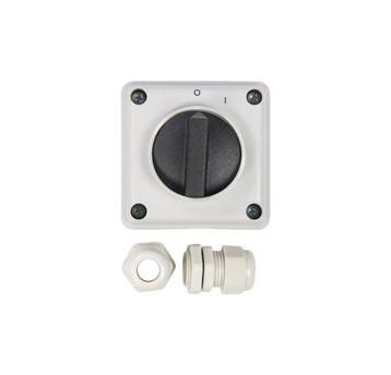 Łącznik krzywkowy 0-1 3P 12A IP65 Łuk E