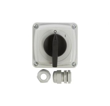 Łącznik krzywkowy 0-1 3P 25A IP44 Łuk E25-13 w obu