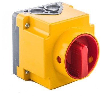 Łącznik krzywkowy 0-1 3P 32A IP65 w obudowie ML032