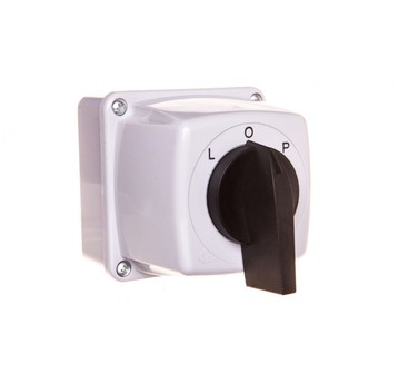 Łącznik krzywkowy L-0-P 3P 25A IP44 Łuk E25-43