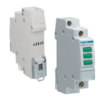 Lampka modułowa 3-fazowa zielona 230-400V AC SVN22