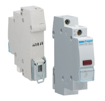 Lampka modułowa czerwona 230V AC SVN122