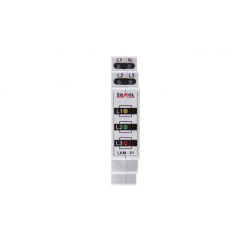 Lampka modułowa czerwona/zielona/żółta 230-400V AC