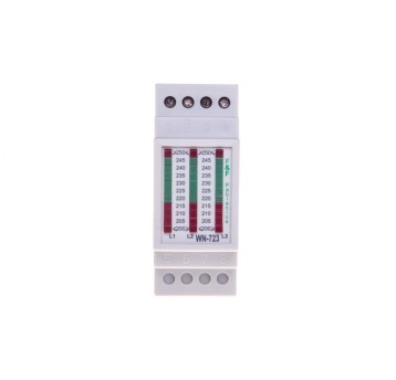 Lampka modułowa potrójna biały 230-400V AC WN-723