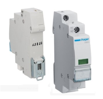 Lampka modułowa zielona 230V AC SVN121