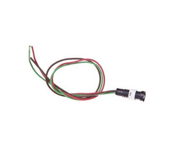 Lampka sygnalizacyjna 5mm czerwono-zielony 12-24V