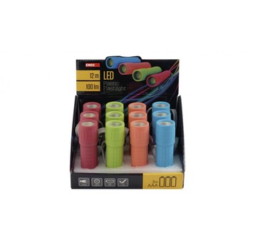 Latarka LED COB 1W 100 lm 3× AAA 12 P4706