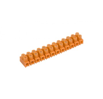 Listwa zaciskowa gwintowa 12-torowa 2.5mm2 pomarań