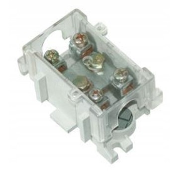 Listwa zaciskowa LG 1x25/16 termoplastyczna z osło