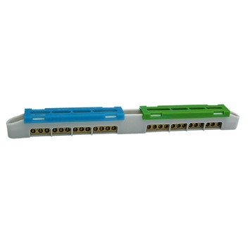Listwa zaciskowa na szynę 13-torowa N+PE LZ-12 47.