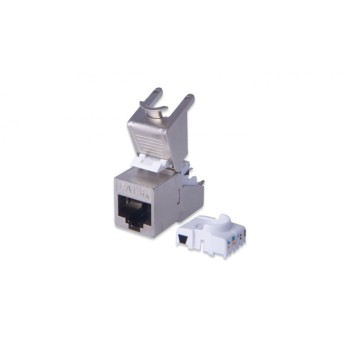 Moduł Keystone RJ45 (8p8c) kat.6A STP bezn