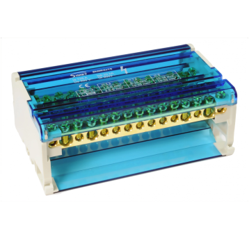 Modułowy blok rozdzielczy czterobiegunowy 4x11x6mm