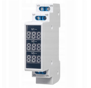 Modułowy miernik napięcia 3F (80-500VAC) SPMV3