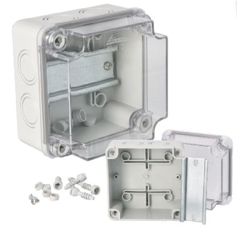 Obudowa hermetyczna 108x108x76 IP65 OH-1B.1 29.15