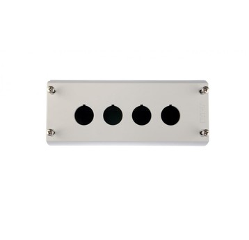 Obudowa kasety 4-otworowa 22mm szara IP67 M22-I4 2