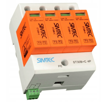 Ogranicznik przepięć B+C Typ 1+2 4P 30kA 275V SIMT