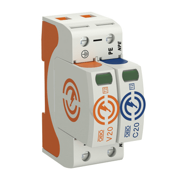 Ogranicznik przepięć C Typ 2 1P+N 40kA 280V V20-1+