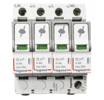 Ogranicznik przepięć C Typ 2 4P 20kA 1,2kV ON 300