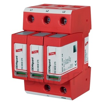 Ogranicznik przepięć Typ T2 3P 20kA 1,5kV DEHNguar