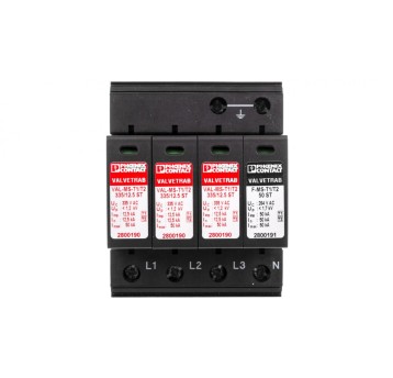 Ogranicznik przepięć typu 1+2 3P+N VAL-MS-T1/T2