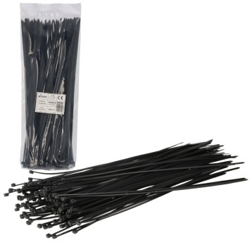 Opaska kablowa 300/3,6 czarna / 100 szt. A.41.3630