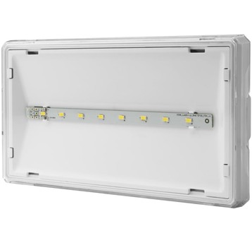Oprawa awaryjna EXIT S IP65 ECO LED 3W 395lm 1h je