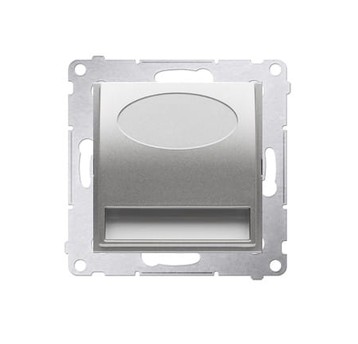 Oprawa oświetleniowa LED, 230V, srebrny mat, metal