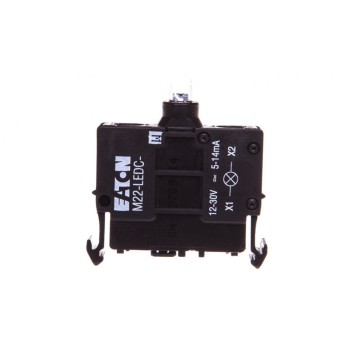 Oprawka z LED biała 12-30V AC/DC M22-LEDC-W 216560