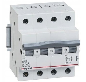 Rozłącznik izolacyjny RX3 40A 4P 419330