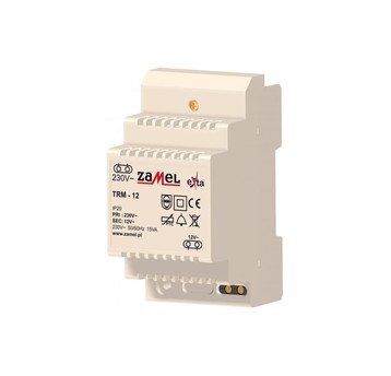 Transformator dzwonkowy 230/12V AC 1,25A 15VA TRM-