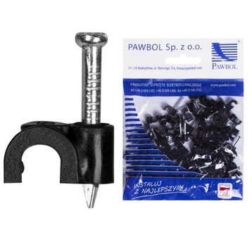Uchwyt kablowy 7 mm H.7004C /opak=100szt./