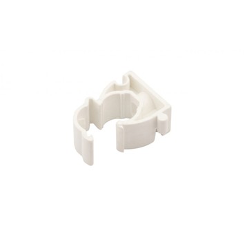 Uchwyt zamknięty do rur 13mm biały UZ 13 10180 /10