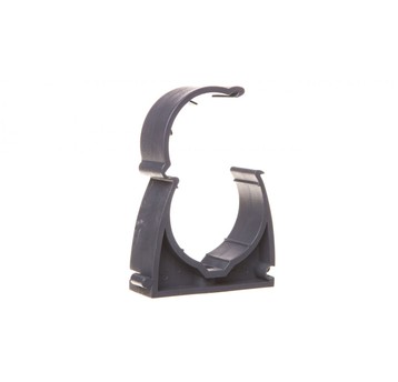 Uchwyt zamknięty do rur 40mm szary UZ 40 SZ 10505