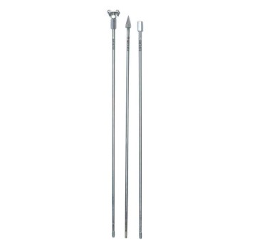Uziom pionowy kompletny ocynkowany 3m (2x1,5m) 4xM