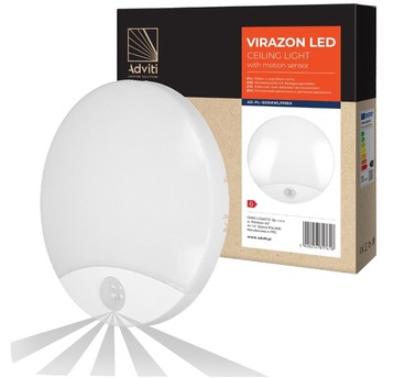 Virazon LED 15W plafon z czujnikiem ruchu 1050lm I
