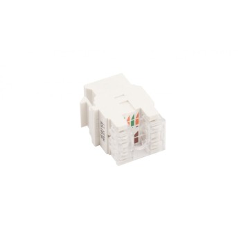 Wkład gniazda komputerowego pojedynczy RJ45 kat.6