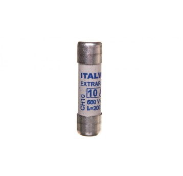 Wkładka bezpiecznikowa cylindryczna 10x38mm 10A aR