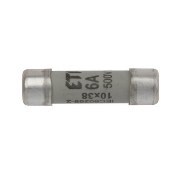 Wkładka bezpiecznikowa cylindryczna 10x38mm 6A gG