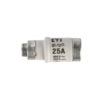 Wkładka bezpiecznikowa D02 25A gG 400V AC/250V DC