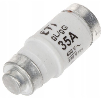 Wkładka bezpiecznikowa D02 35A gG 400V AC/250V DC