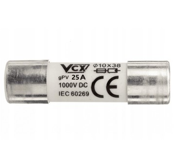 Wkładka bezpiecznikowa gPV 10x38 25A DC