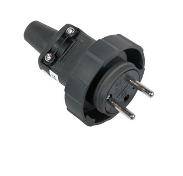 Wtyczka gumowa z/u 16A 250V IP65 D.3148