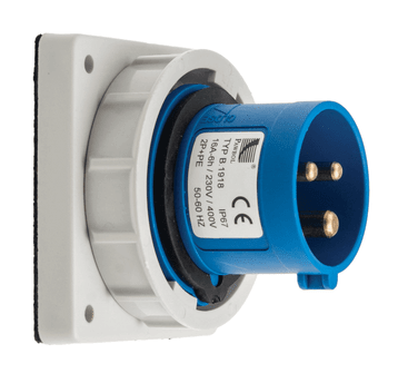 Wtyczka Siłowa Tablicowa 16A 3P IP67 250V