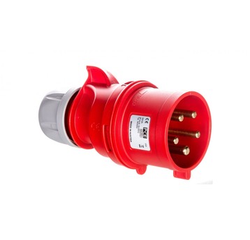 Wtyczka testująca 32A 5P 400V z wyświetlaczem LED